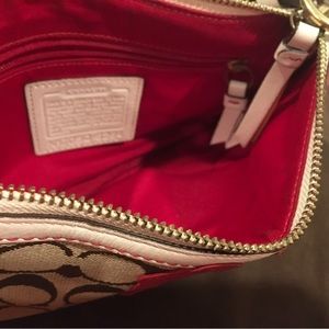 バッグ Coach Suede Signature Slim Flap y2k Rare バッグ Coach Suede Signature Slim Flap y2k rare Rare Y2K